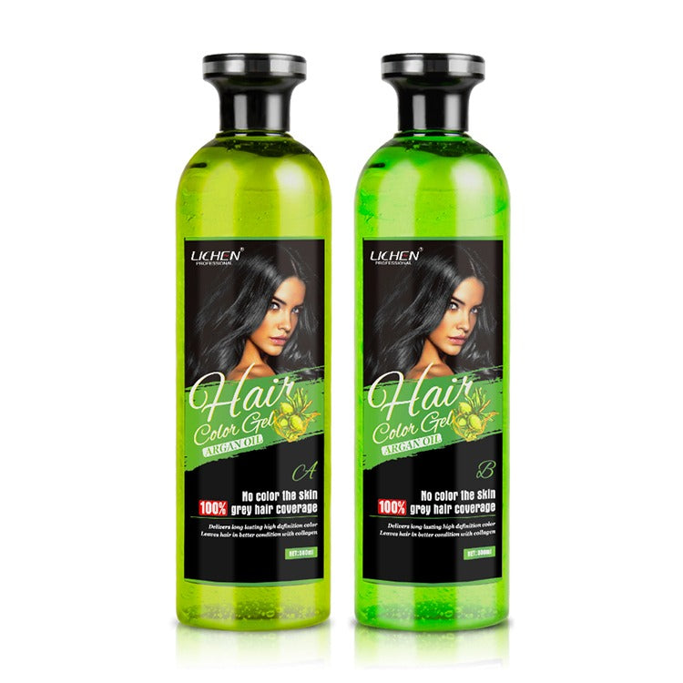 (500 ML) Lichen Hair Color Gel with Argan Oil