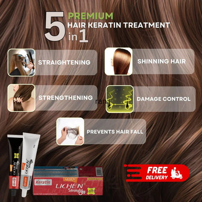 Hair Keratin Treatment Ultra Strength at home